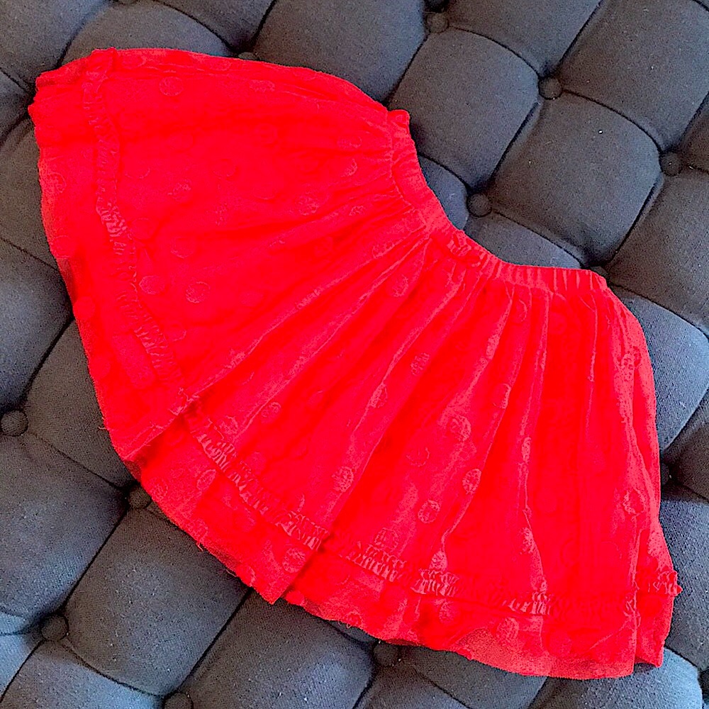 🎈🎈 Gorgeous red tule skirt - NWOT
